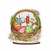 Figurka Koszyczek Wielkanocny Baranek